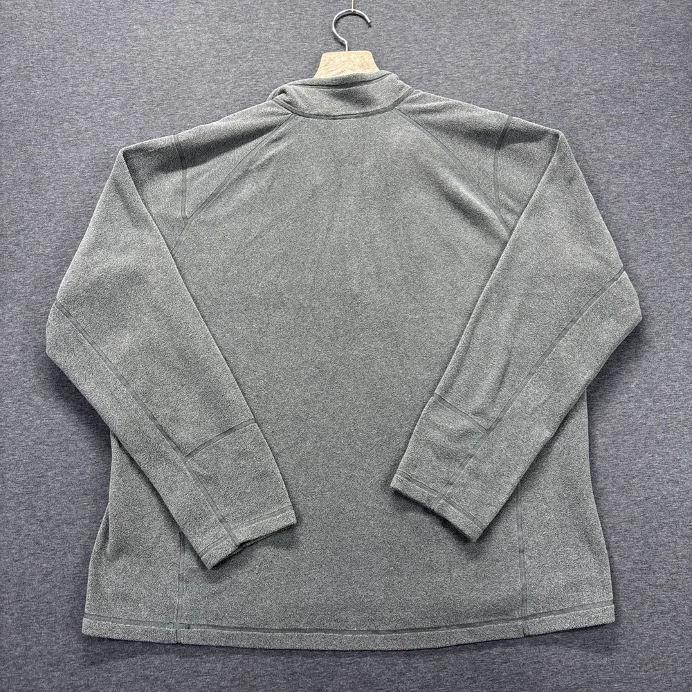 The North Face Polartec Classic 1/4 Zip Pullover Fleece Mens XXL Grey Gorpcore